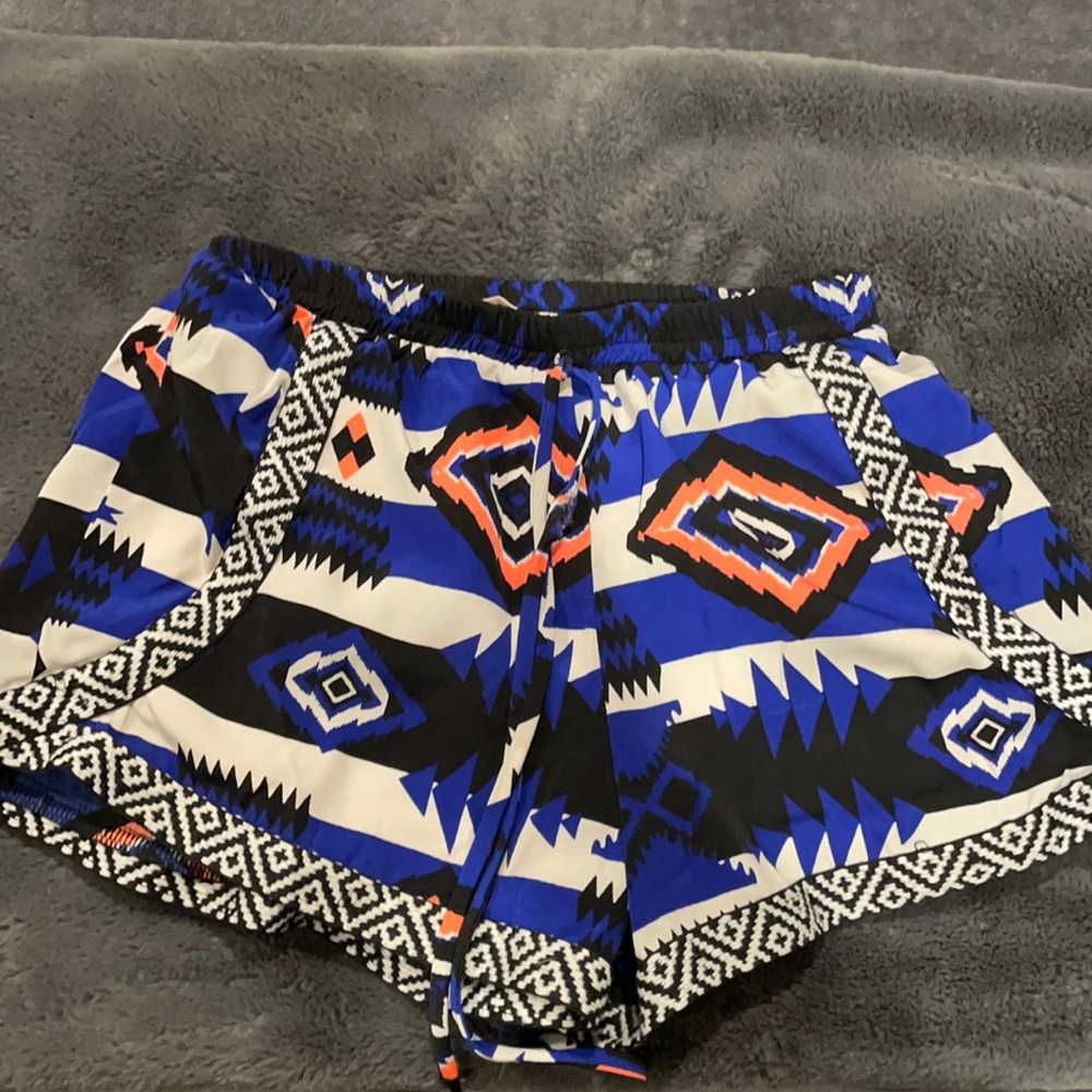 VINTAGE HAVANA PATTERNED SHORTS